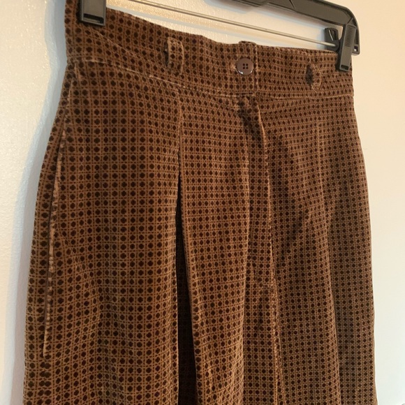 Purificacion Garcia Pants - Velvet Pant  **VINTAGE DESIGNER PARIS** Luxurious